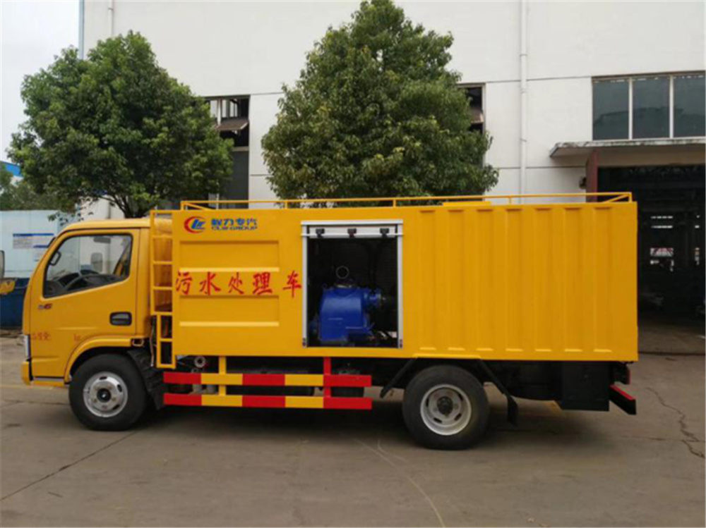 蓝牌东风小多利卡污水处理车图片2